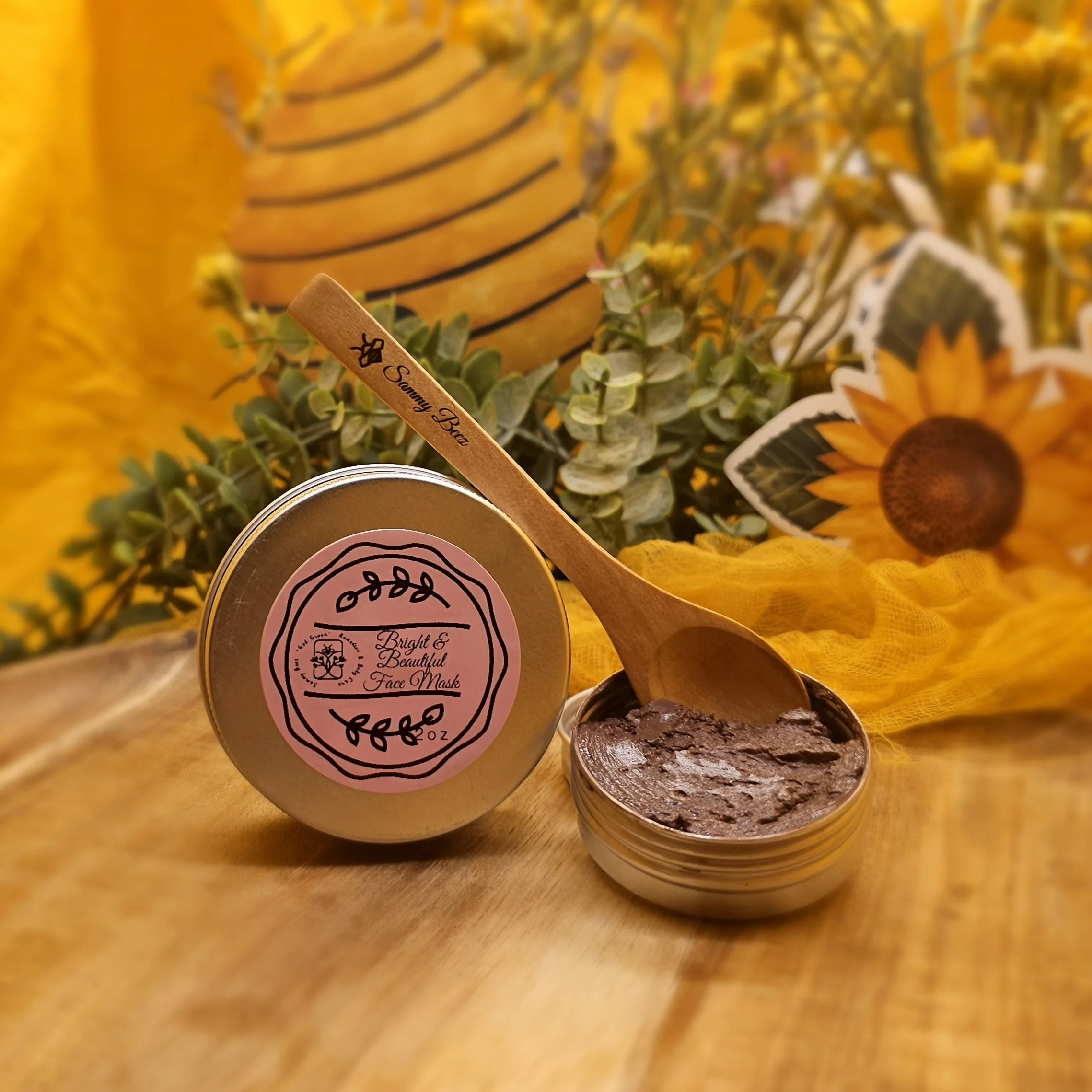 IVY S&S ACTIVE MASSAGE & CLAY MASK セット Bright & Beautiful Clay Mask — Sammy Beez 